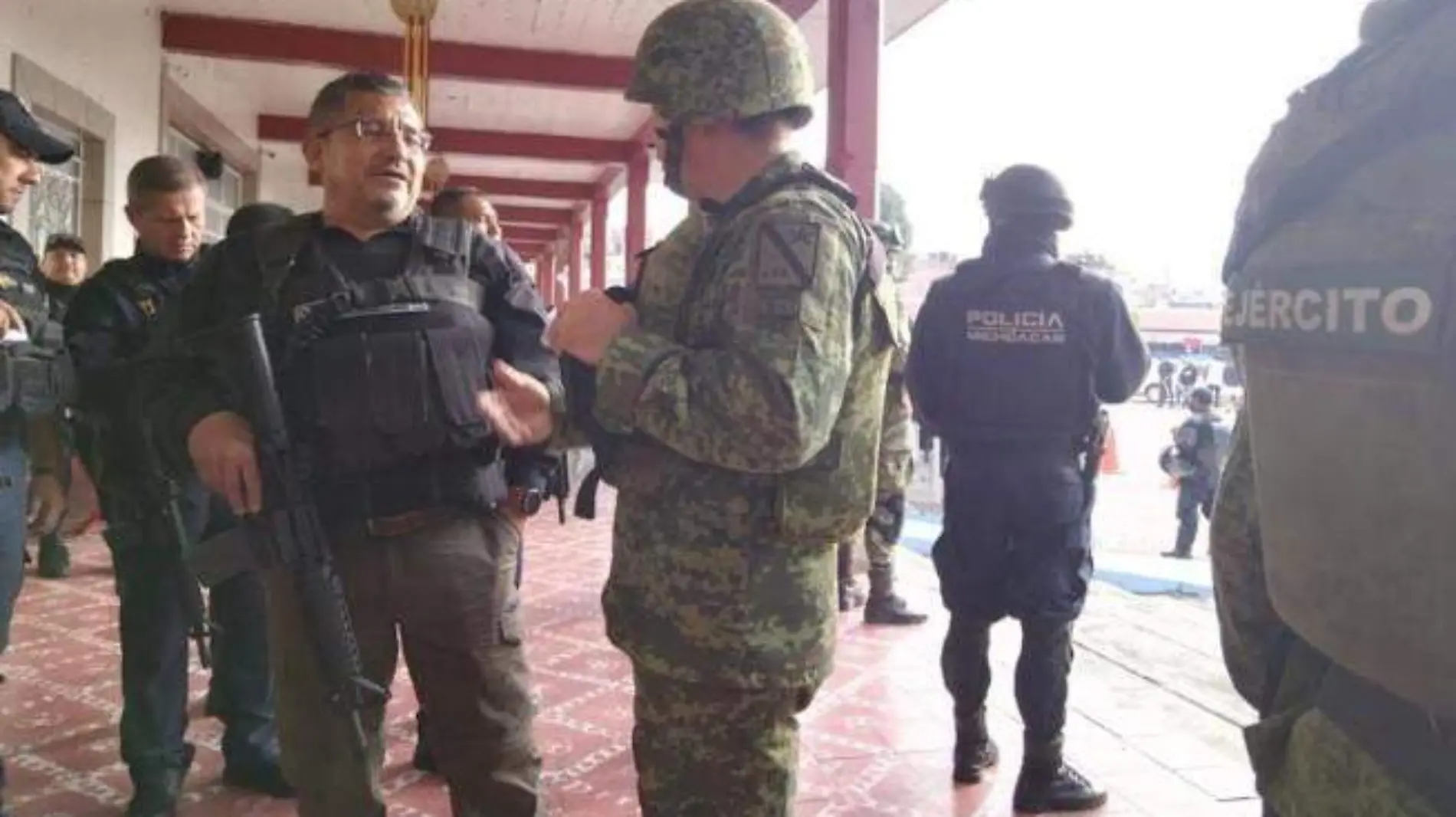 Ejercito en Parangaricutiro